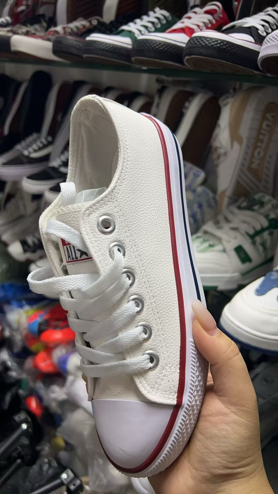 Converse All White